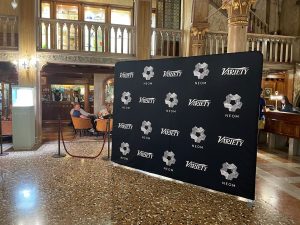 Strutture per banner a Venezia